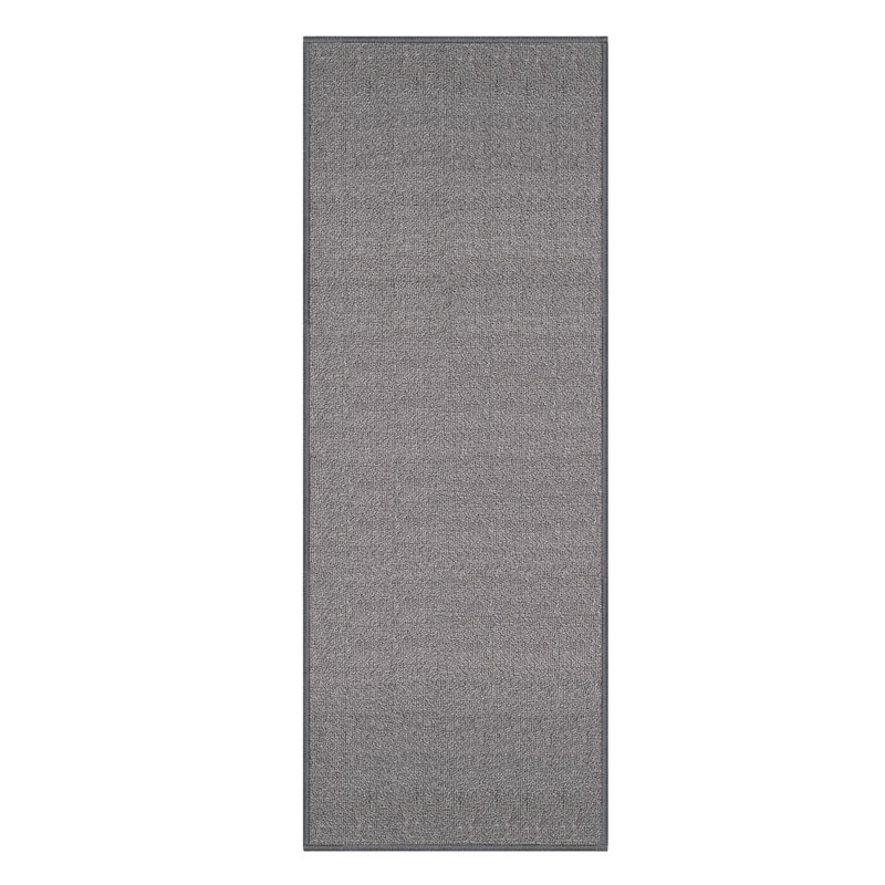Charlton Home Barnhart Non Skid Rubber Backed Gray Area Rug & Reviews Wayfair